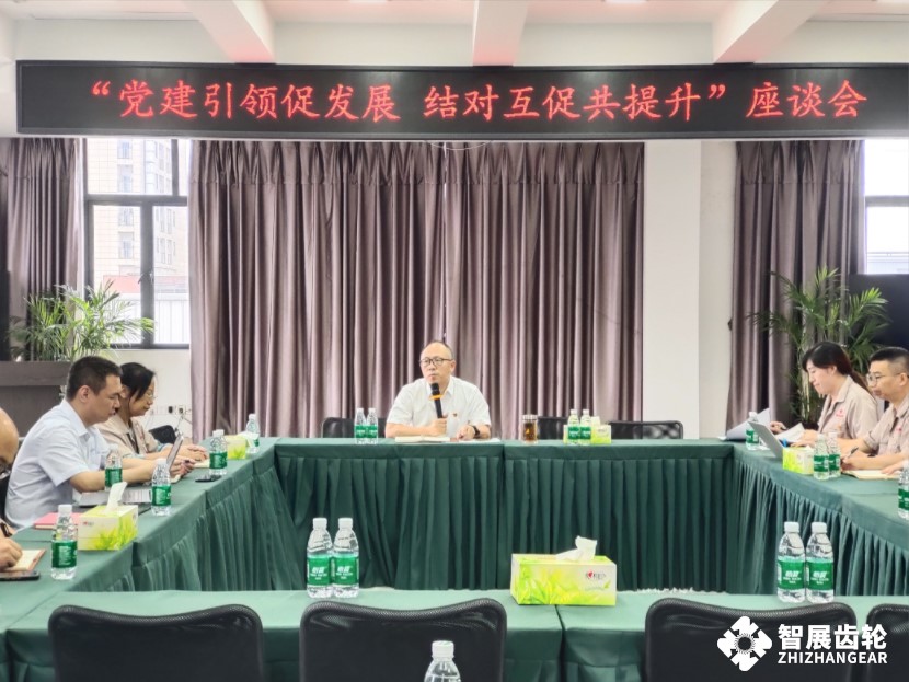 智展黨支部組織召開“黨建促發(fā)展，結(jié)對(duì)共提升”首次座談會(huì)